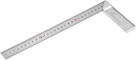 Uxcell Right Angle Ruler 300mm L Shape Woodworking Square Dual Side