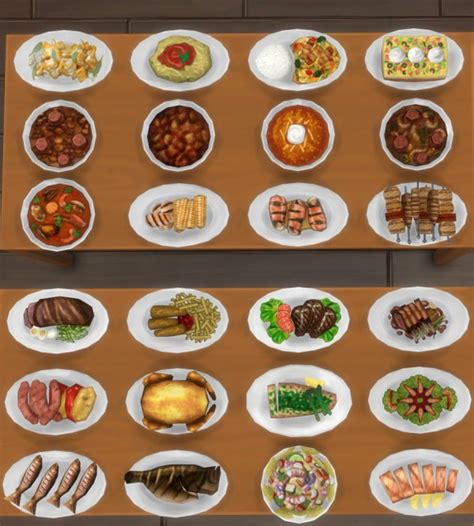 Mod The Sims Inedible Edibles Part 2 Smorgasbord By