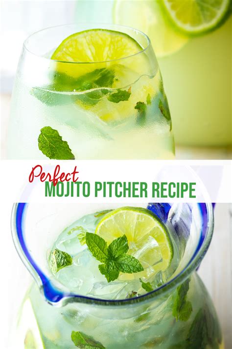 How To Make Perfect Mojitos By The Pitcher Get The Party Started With