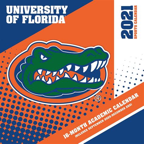 Uf Calendar 2021 Customize And Print