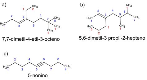 3 Etil 4 Isopropil 6 6 Dimetil 3 Hepteno Estudiar