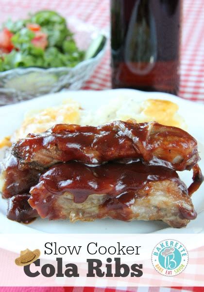 Slow Cooker Cola Ribs T This Grandma Is Fun