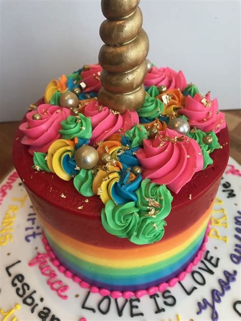 this guy asked for the gayest cake ever and this bakery delivered