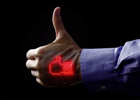 Electronic Skin Nanomesh Wearable Display Unveiled Geeky Gadgets