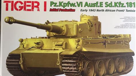 1 35 Rye Field Model Tiger I Initial Production Early 1943 Tunisia