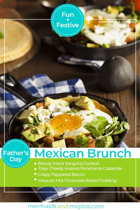 All kids meals include fries and a small soda. Awesome Father's Day Menu Ideas. Mexican Breakfast or ...