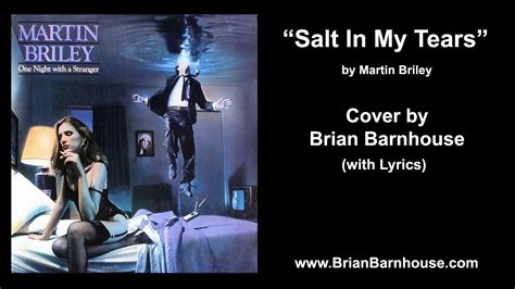 Salt In My Tears By Martin Briley Cover By Brian Barnhouse YouTube