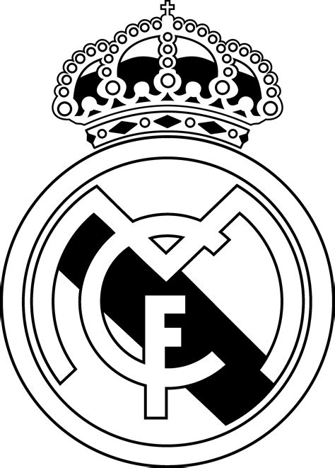 Real Madrid Logo Svg Lo Scudetto Del Real Madrid Disegni Da