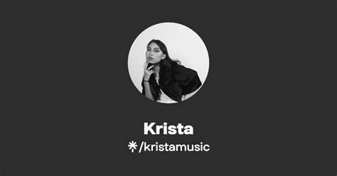 Krista Listen On Youtube Spotify Apple Music Linktree