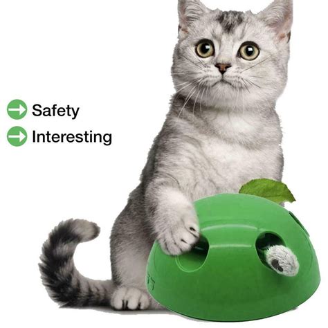 Automatic Pop Up Peekaboo Interactive Motion Cat Play Toy Large
