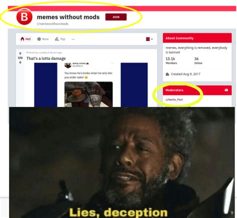 How Many Other Lies Have I Been Told By The Council Rmemeswithoutmods