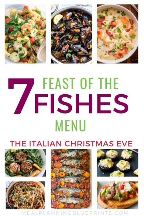 This traditional italian christmas dinner includes at least seven different types of seafood. Feast of the Seven Fishes Menu: the Italian Christmas Eve ...