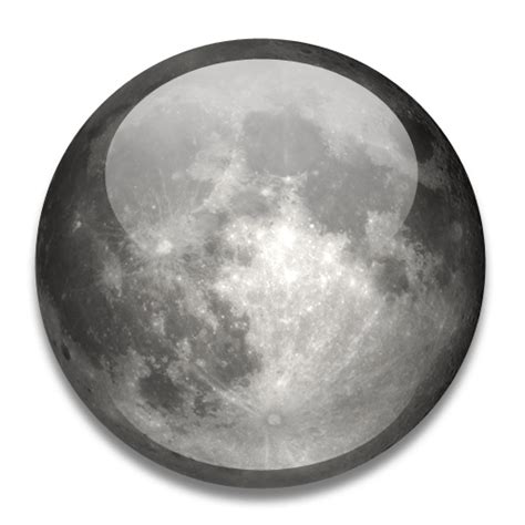 Moon Icon Solar System Iconpack Dan Wiersema