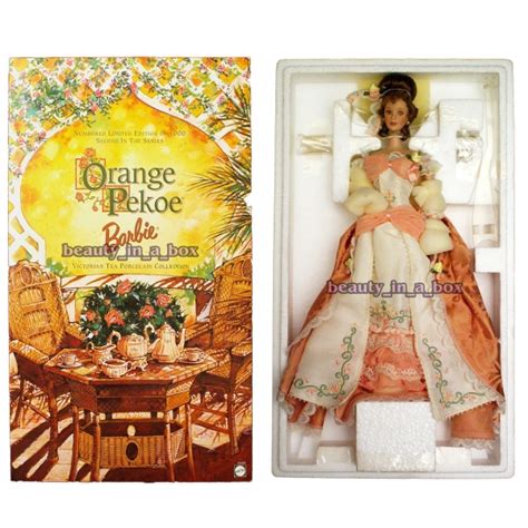 2000 Victoria Tea Porcelain Collection Orange Pekoe™ Barbie® Doll