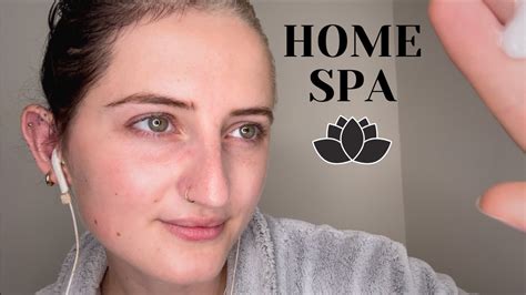 Asmr Home Spa With Your Girlfriend Face Massage Cute Morning Date