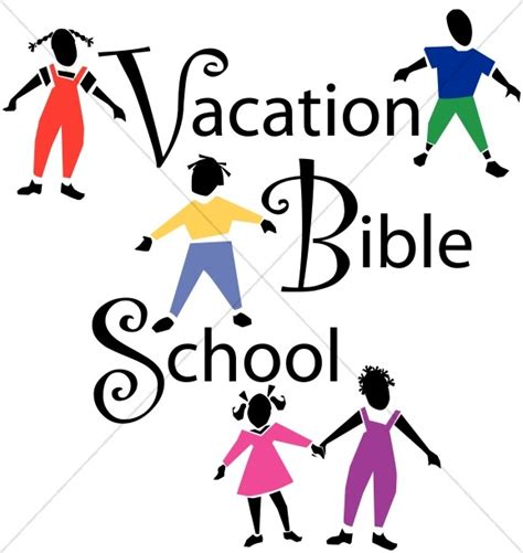Vacation Bible School Banner Vacation Bible School Word Art