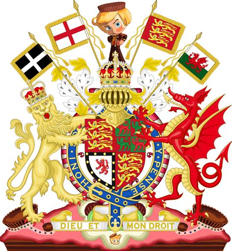 Greater Coat Of Arms Of England Im By Ericvonschweetz On Deviantart