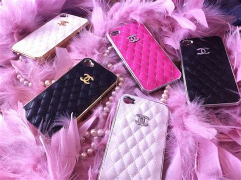 Have The Pink I Love It Chanel Iphone Covers In Quilted Pattern