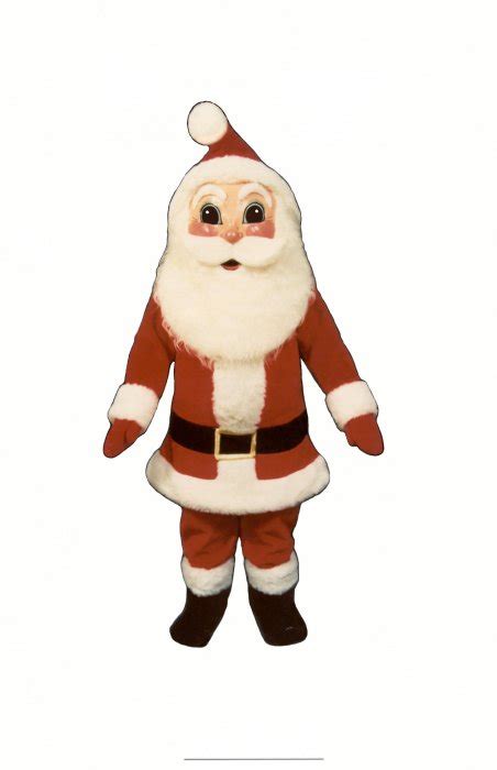 Xmas Characters Santa Claus Mascot Costume