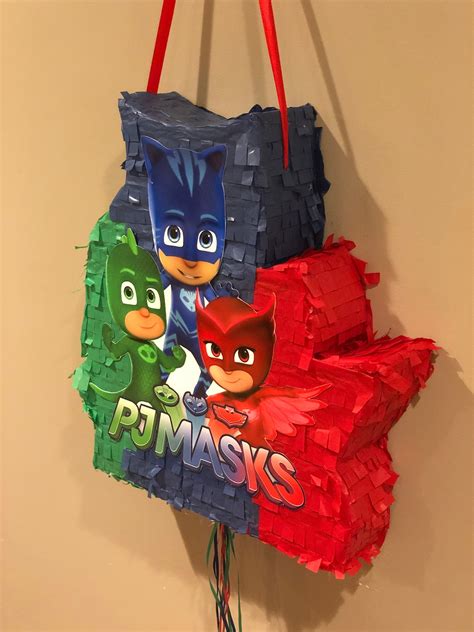Pj Masks Piñata Etsy