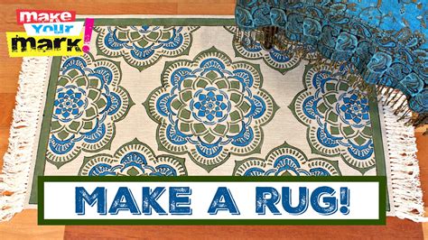 Diy Outdoor Rug With Fabric How To Make A Custom Rug Out Of Fabric In