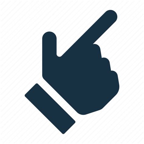 Direction Finger Gesture Hand Pointer Pointing Thumb Icon