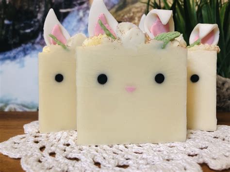 Easter Bunny Soap 2019 My Creation Scented In Southern Peach From