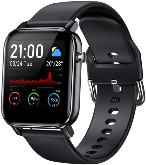 Smart Watch Fitness Tracker With 14 Touch Screen Mediaboxent
