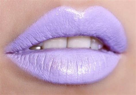 Lavender Purple Lips Pastel Lips Lilac Lipstick