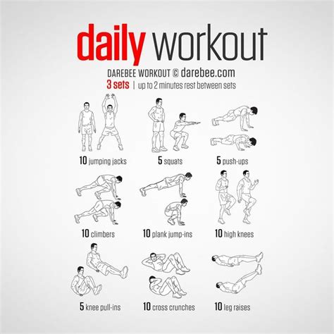 DAREBEE Fitness Made Easy On Instagram Daily Workout Darebees Fitness Workout Workout