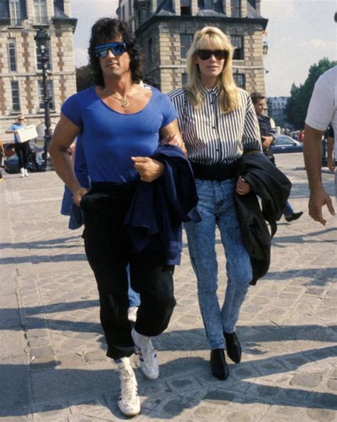 20 Retro Photos Show The Best Style Of Sylvester Stallone In The 1980s