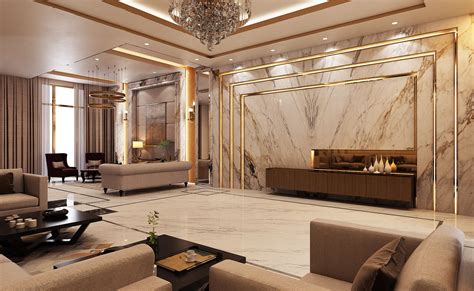 Luxury Modern Villa Qatar On Behance Modern Luxury Interior Luxury