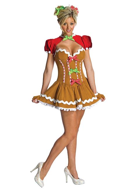Sexy Ginger Bread Costume Adult