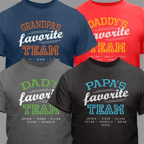 Personalized Favorite Team T Shirt Tsforyounow