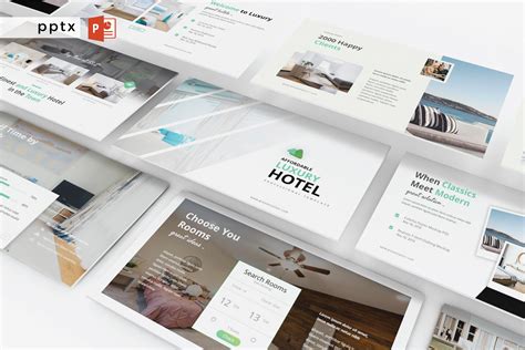 Luxury Hotel Powerpoint Template Presentation Templates ~ Creative Market