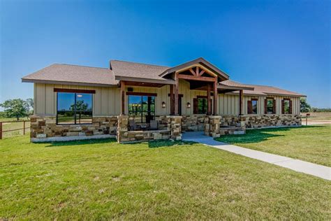 Lometa Ranch — Lake Hills Custom Homes Barn Style House Plans House