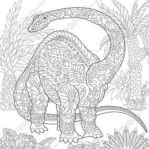 Dinosaur Coloring Pages For Adults Coloring Depot