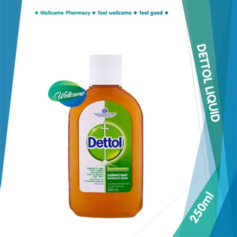 Dettol Disinfectant Antiseptic Liquid Ml Wellcome Pharmacy