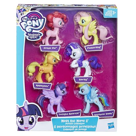 New My Little Pony The Movie Meet The Mane 6 Figure 6 Pack Available
