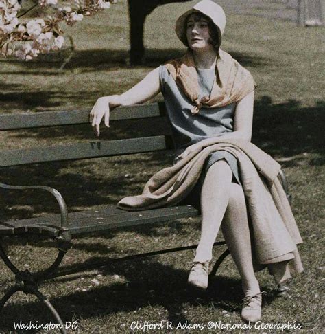 1920s Women In Autochrome Color Glamour Daze