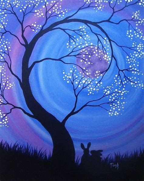 Beautiful Simple Tree Painting Ideas For Beginners Easy Tree Painting