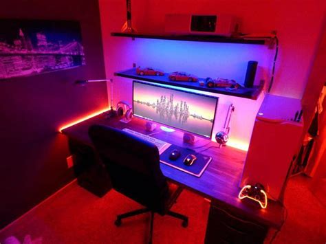 Marvelous Gaming Desk 120cm Only On This Page Video Game Rooms Game