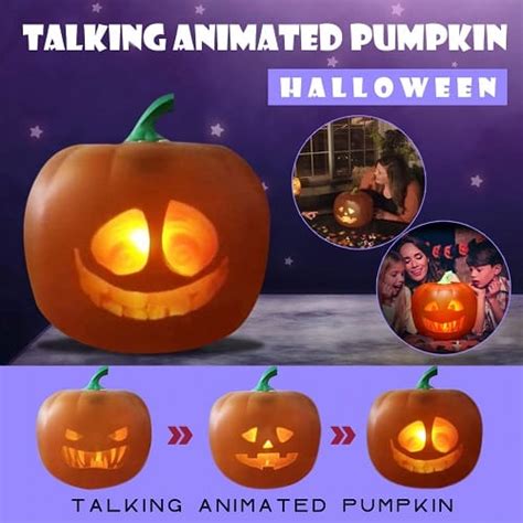 Halloween Talking Animated Led Pumpkin Fulfillman