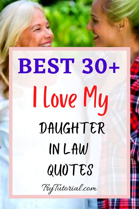 Best I Love My Daughter In Law Quotes Currentyear Trytutorial Hot Sex
