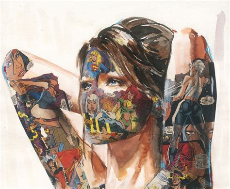 Super Hero Cages Artist Paints Empowering Portraits Of
