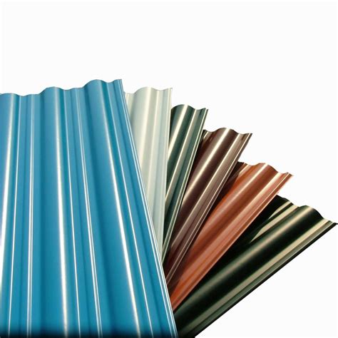 Astm Aisi En Gi Aluzinc Corrugated Galvanized Steel Sheets Crc Color
