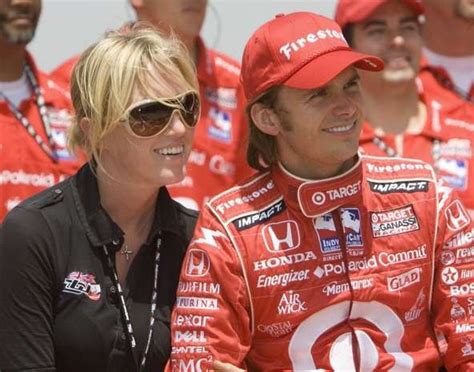 Susie Wheldon Left Wife Of Dan Wheldon Right Poses For Pictures
