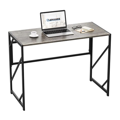 Buy Folding Desk Writing Computer Desk For Home Office No Assembly