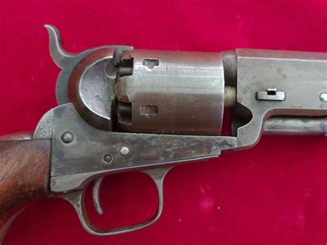 A Rare London Colt Model 1851 Navy 36 Percussion Revolver All Matching