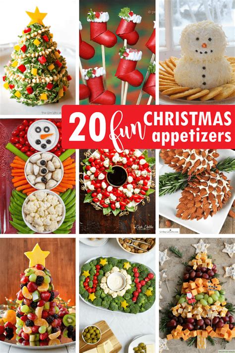 · 13 easy and delicious holiday appetizers · a . CHRISTMAS APPETIZERS: 20 creative and fun holiday appetizers